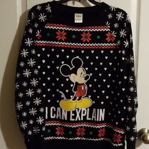Mickey Mouse Christmas ugly sweater